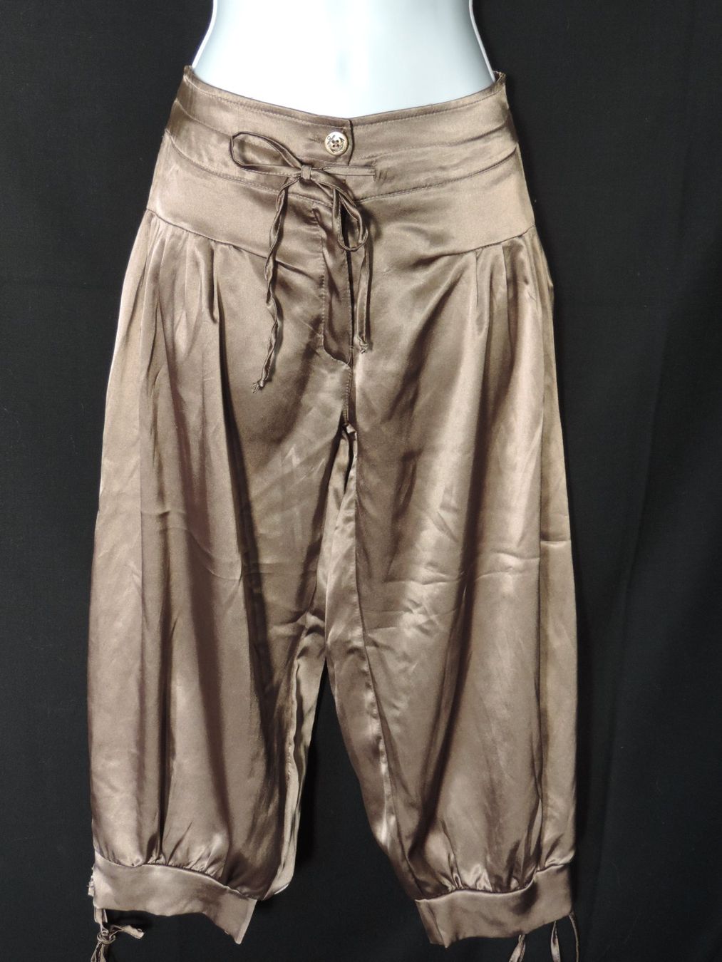 Hosen: corsaire ample brun scintillant – Gebraucht aus Genève von Axelle333 7
