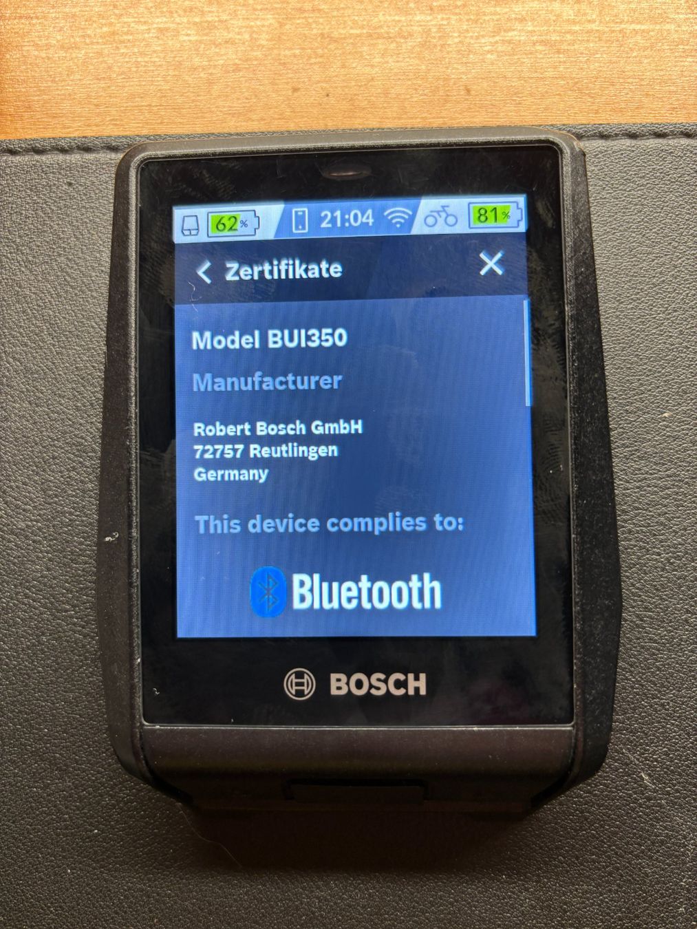 Bosch Biciclette: Bosch Nyon BUI350 E-Bike Fahrradcomputer – Usato da Emmenbrücke venduto da Kudi52 5
