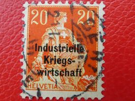 Indust.Kriegswirtschaft Nr.13, sauber von BERN, Kat: 100.-