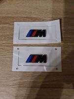 2er set Emblem BMW M Schwarz Glanz