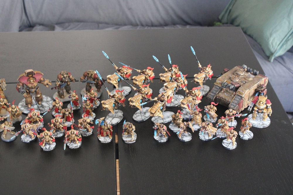 Adeptus Custodes Custom Army Warhammer 40K | Kaufen auf Ricardo