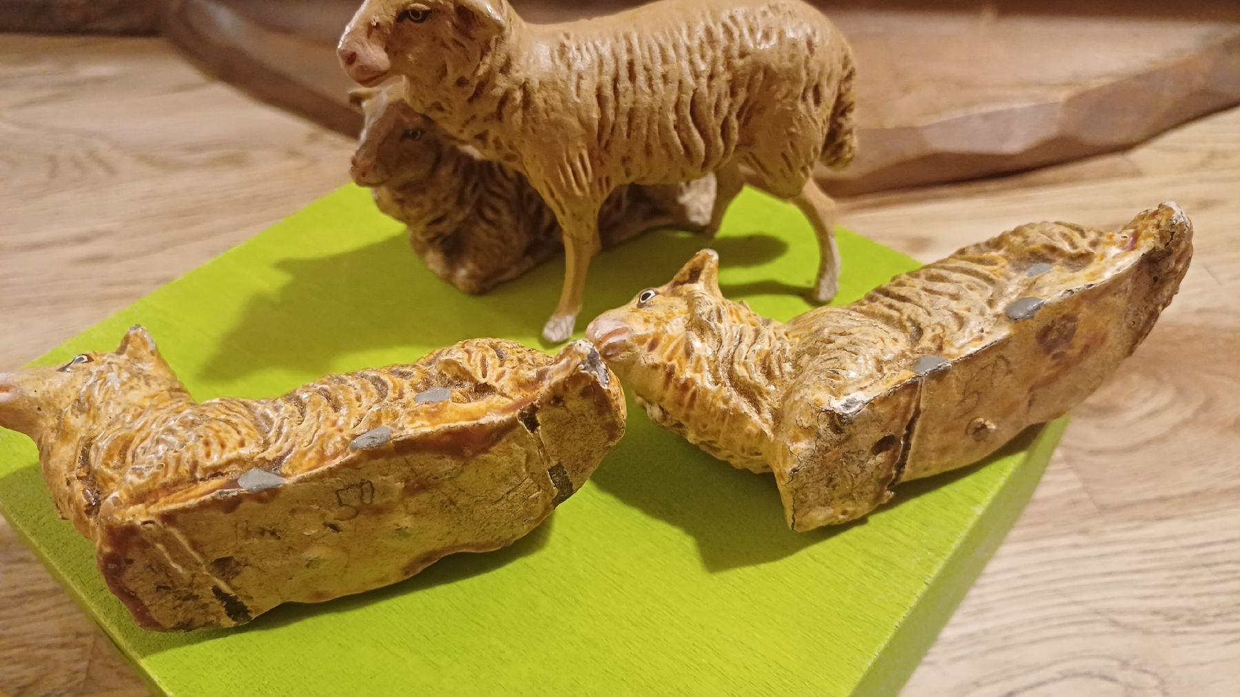 Figurines: Krippenfiguren 4 Schafe  – D'occasion à Flawil par Naphtali 6