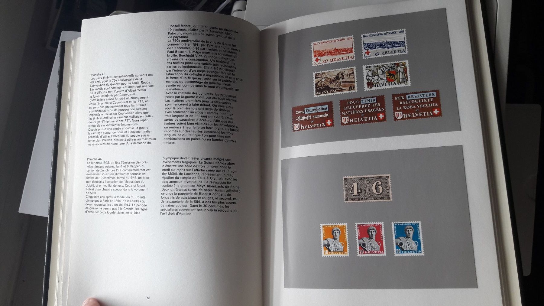 Bücher: Livre timbre poste suisse – Gebraucht aus Laufen von Mann455 2