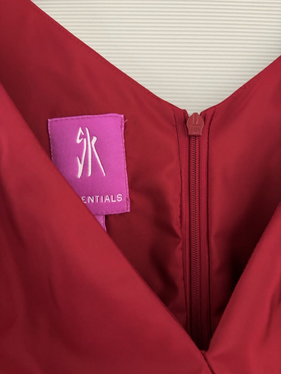 Kleider: Cocktail Kleid, Grösse M, weinrot  – Neu (gemäss Beschreibung) aus Zürich von Raetselbiene 2