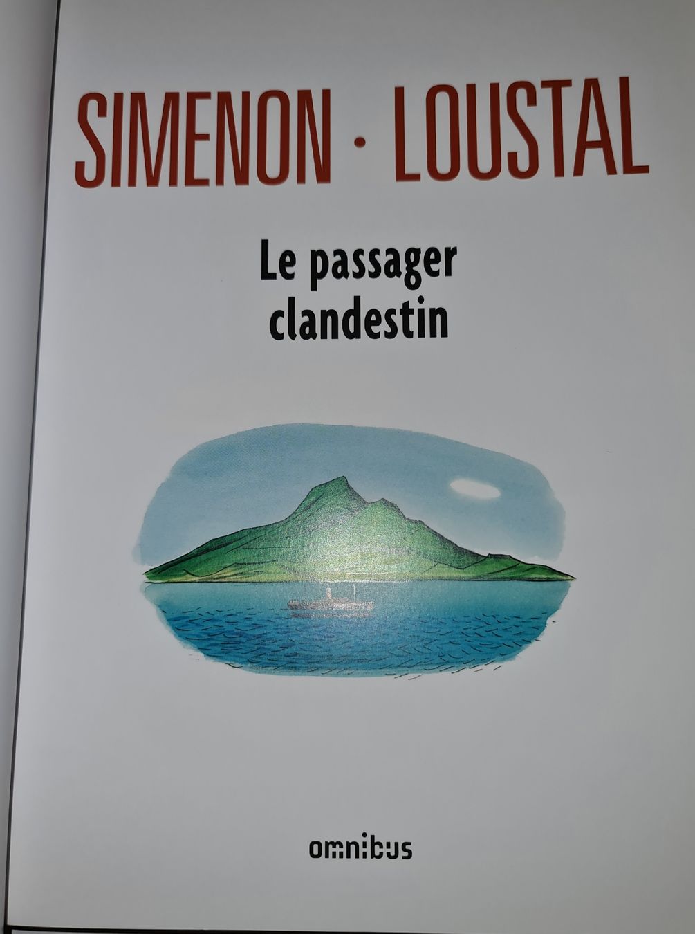 Comics: Simenon-Loustal – Gebraucht aus Cortaillod von signep 3