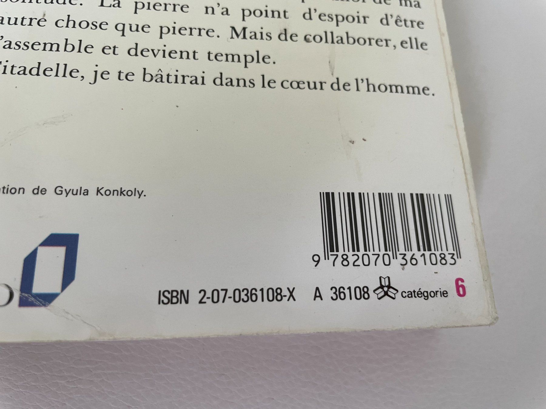 Libri: Saint-Exupéry - Citadelle – Usato da Petit Lancy venduto da gil_hr6v 2