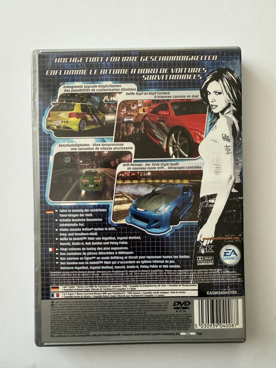 Spiele: Need for Speed Underground PS2 Platinum  – Gebraucht aus Münsingen von Drachenwurst 3