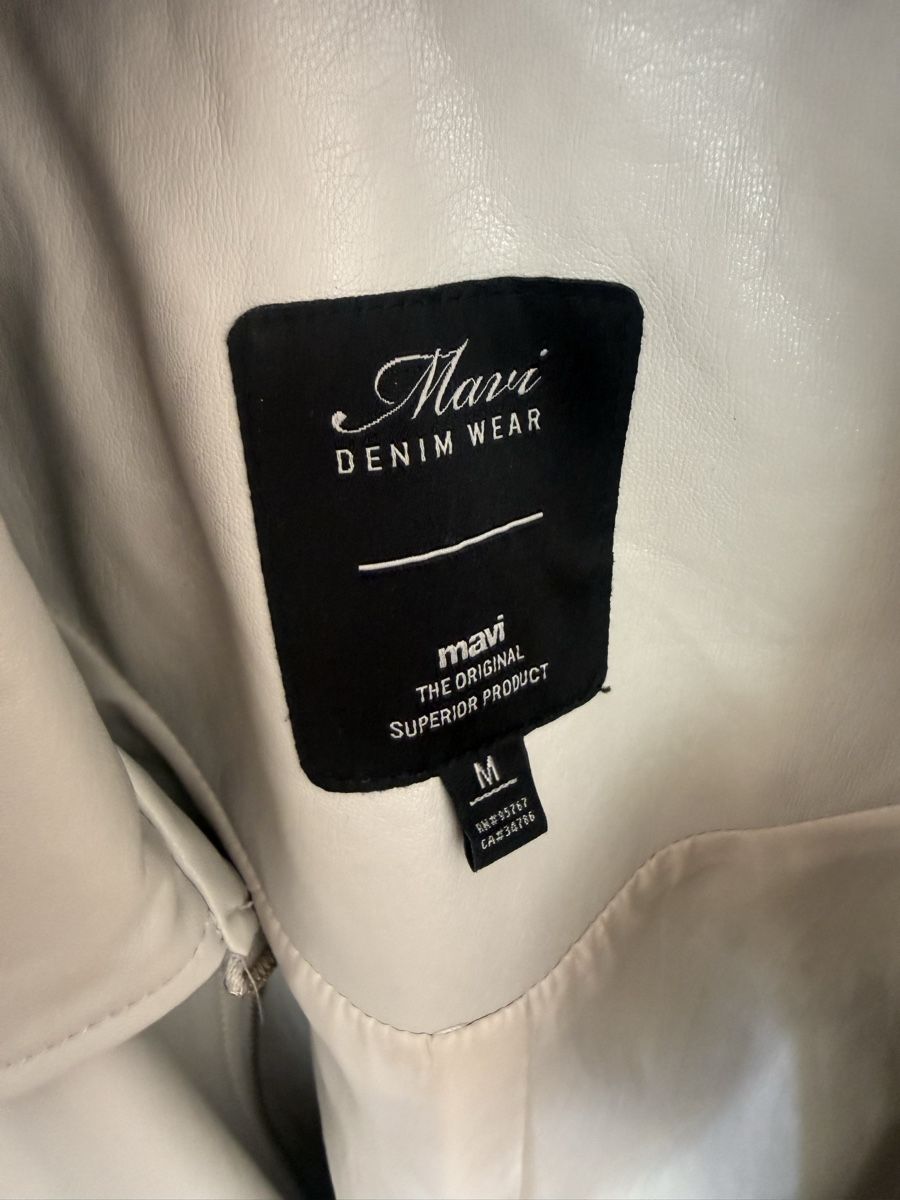 Mavi Vestes: Veste bomber Mavi Denim blanche T. S – D'occasion à Châtelaine par Nilufer777 1
