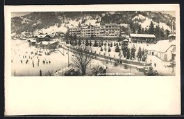 AK Adelboden, Grand Hotel im Schnee