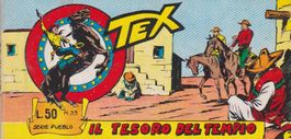 Italian comic strip TEX SERIE PUEBLO # 33 1965 IL TESORO DEL