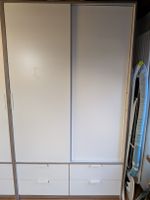 Kleiderschrank mit Schiebetüren weiss gebraucht