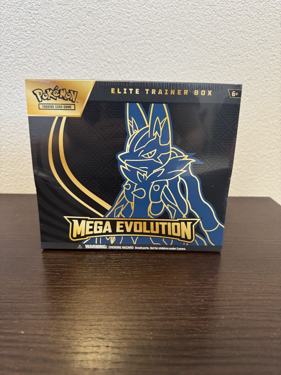 Pokémon Carte collezionabili: Pokemon Mega Evolution ETB - Lucario - Sealed - ENG – Nuovo e nell'imballaggio originale da Bellinzona venduto da TheCarden