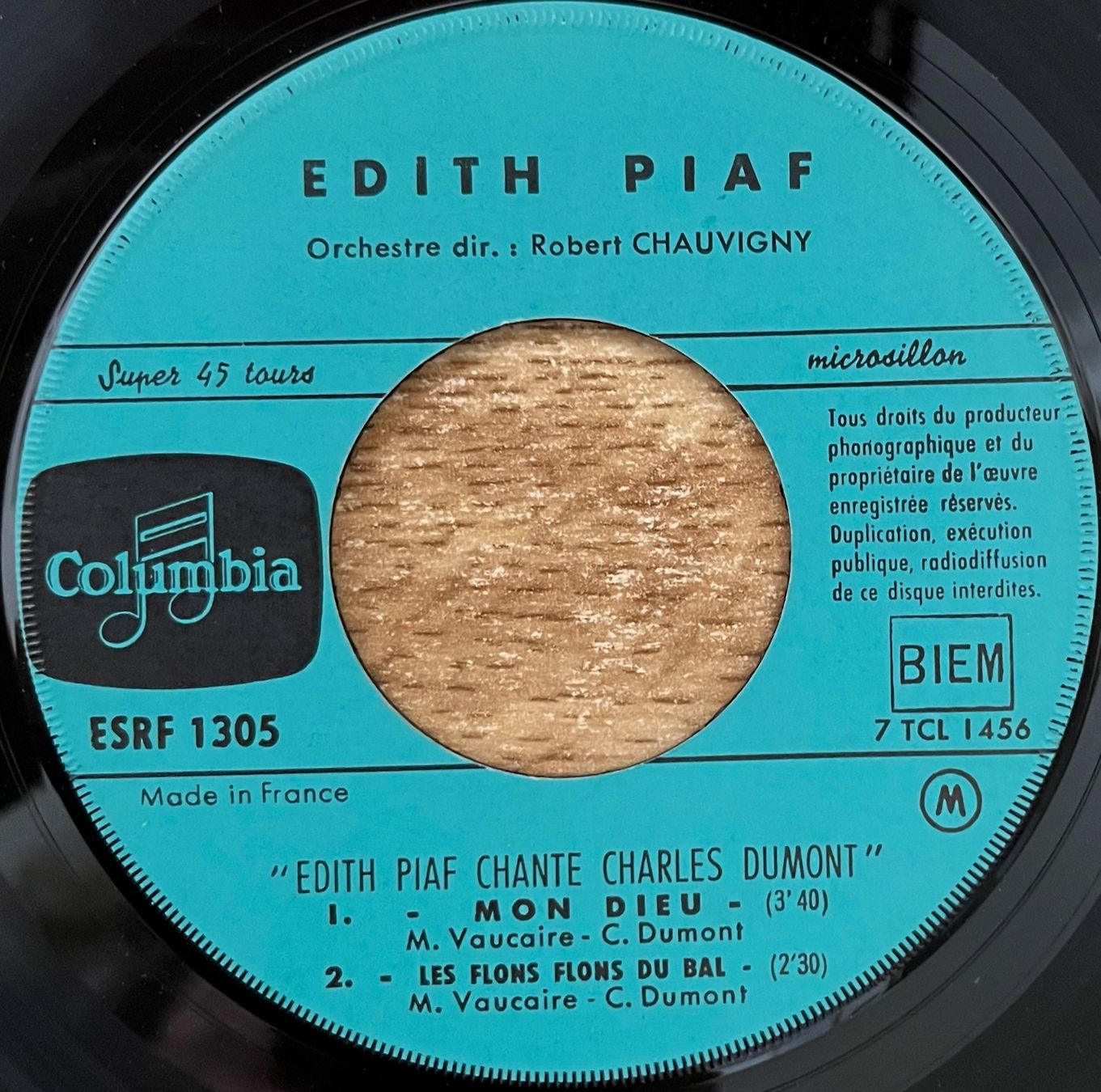 Dischi in vinile: EDITH PIAF - EDITH PIAF CHANTE CHARLES DUMONT – Usato da Bussigny venduto da vinyl-pas-cher 2