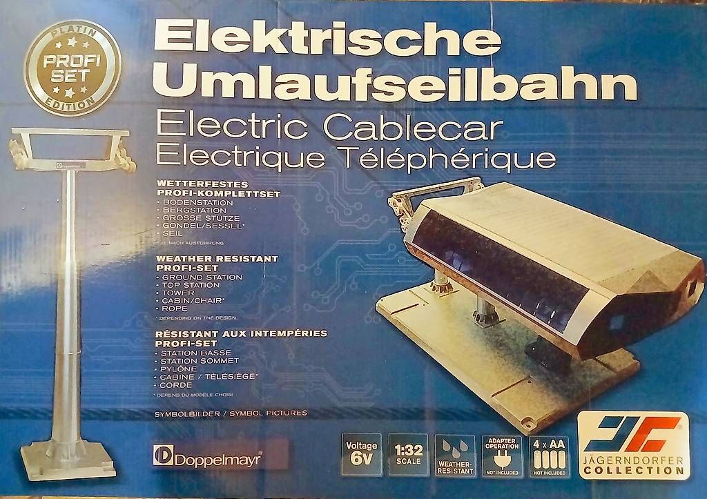 Spielzeuge: Modell Seilbahn elektrisch - JC Jägerndorfer Collection – Gebraucht aus Luzern von Brokiland