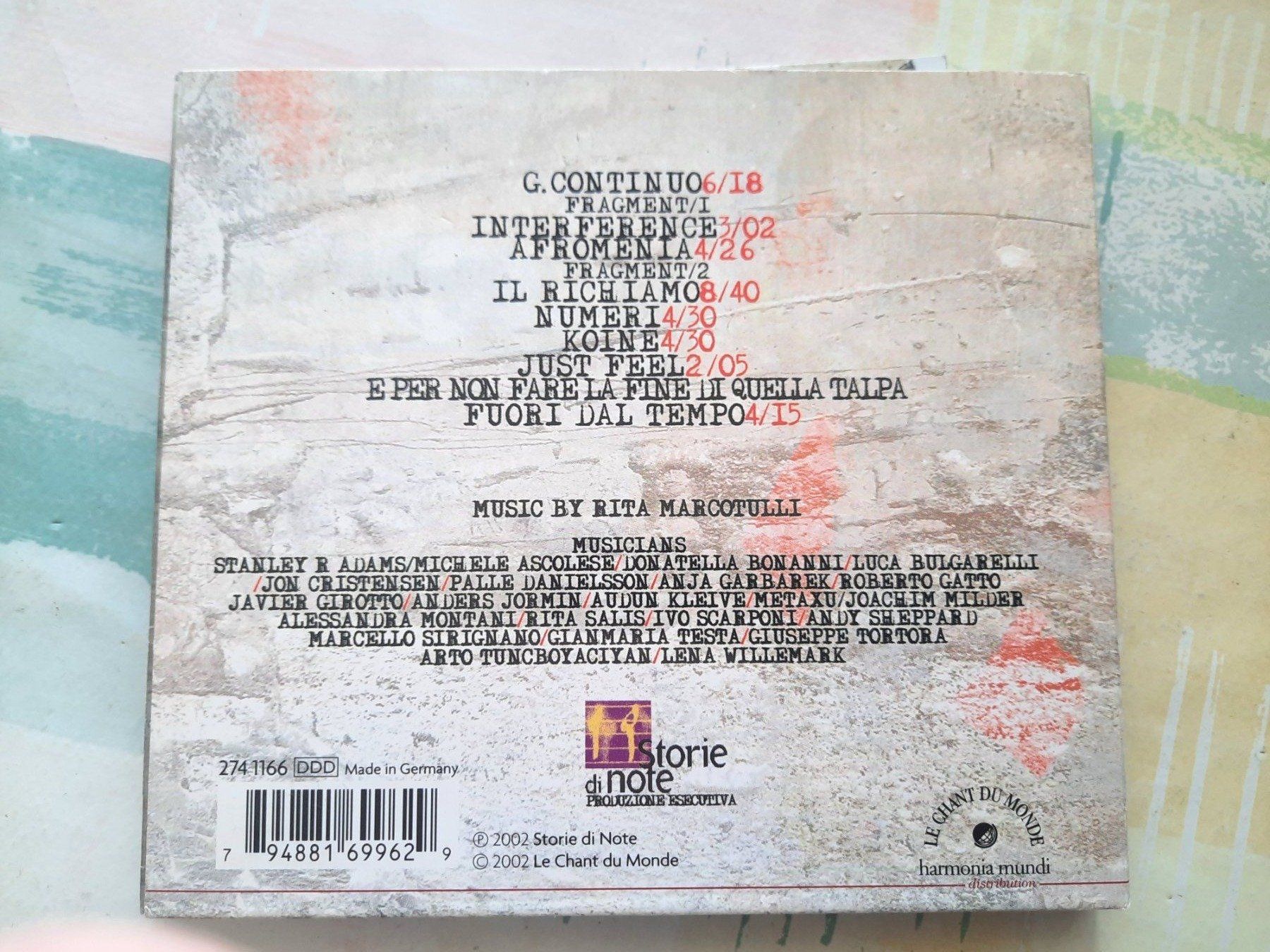 CDs: CD Rita Marco Tulli - Koiné – Gebraucht aus Pully von bro_n52j 1