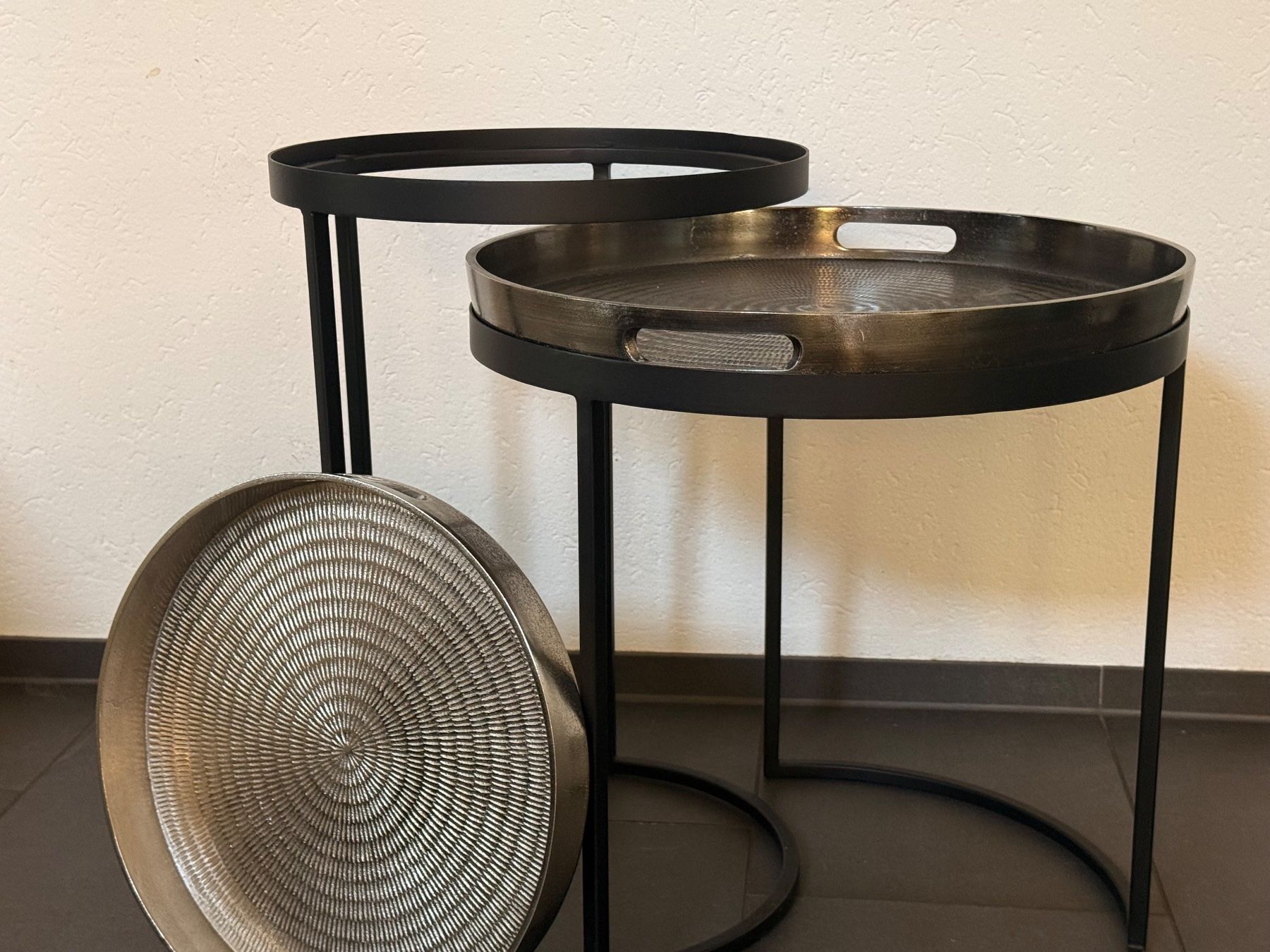 Micasa Tables: Beistelltische Metall – D'occasion à Bättwil par Partner3 3