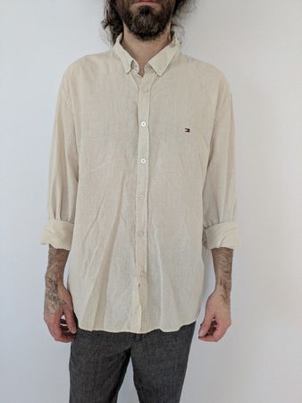 Tommy Hilfiger Hemd XXL, Made in Italy, Sommer Look!