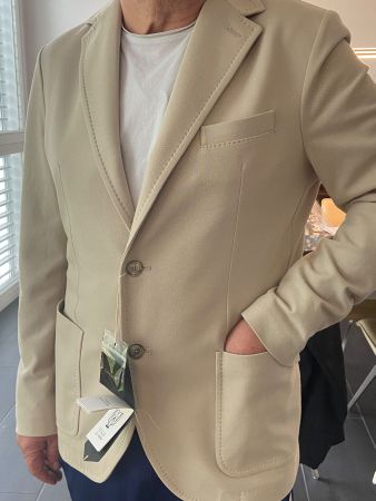 Hell-Beige Jacke von Circolo 1901, Gr. 52, Neu mit Etikette