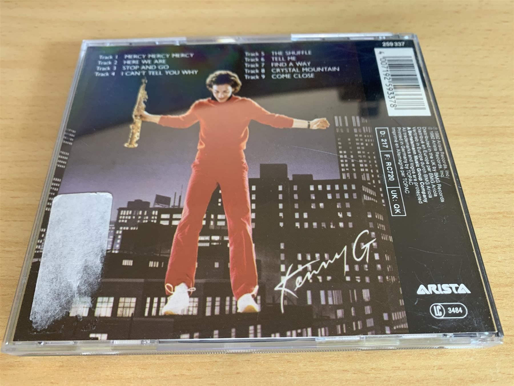 CD: Kenny G - Kenny G – Usato da Rikon im Tösstal venduto da Alpenmutz 1