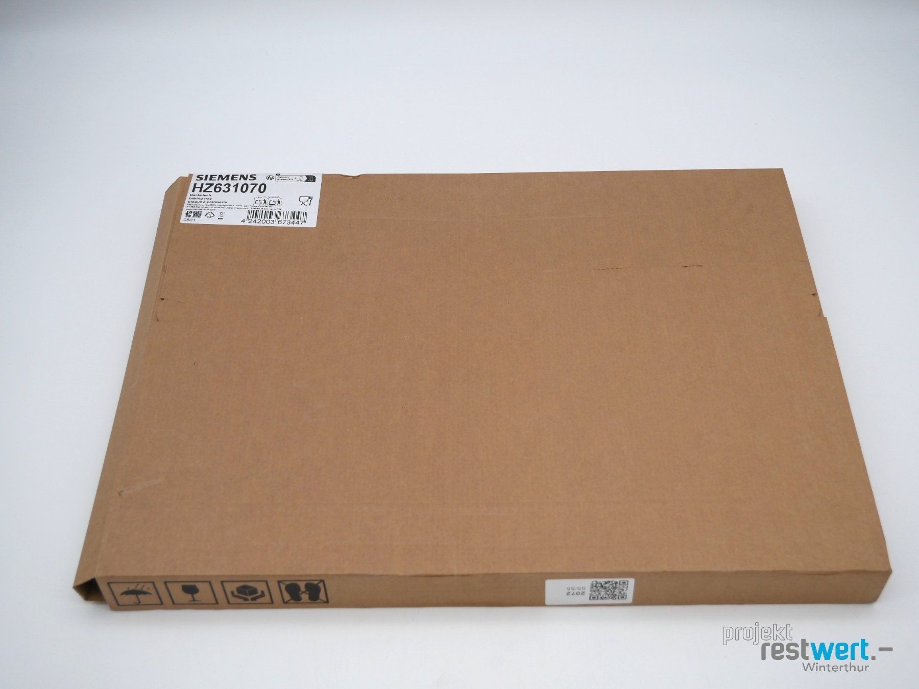 Siemens Backformen: SIEMENS Backblech HZ631070  anthrazit – Neu (gemäss Beschreibung) aus Winterthur von Restwert_Winterthur 4