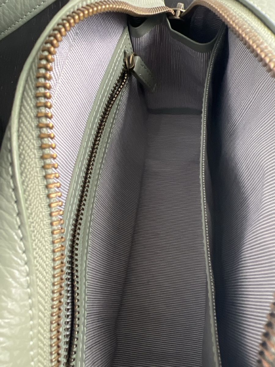Taschen: Lost & Found Handtasche Leder hellgrün, neuwertig! – Neu (gemäss Beschreibung) aus Ostermundigen von Malediva 1