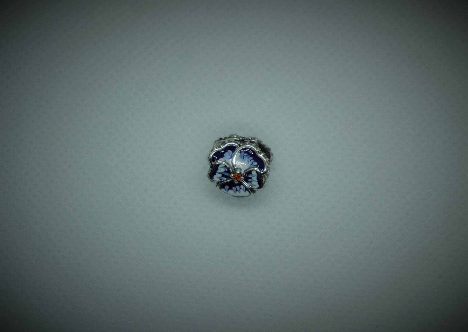Ciondoli: Charm "blaue Blüte" zu Pandora 925 Silber – Nuovo (secondo la descrizione) da Niederbüren venduto da Fidi5 2