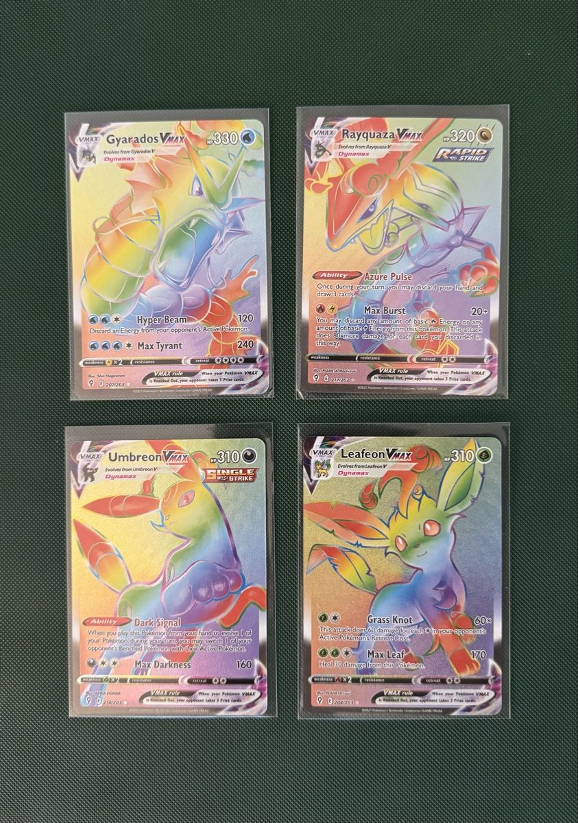 Pokémon Cartes à collectionner: Pokemon - Rainbow Umbreon, Rayquaza usw. – Neuf (Voir description) à St. Gallen par D.Bimaru