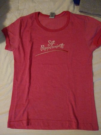 Sgt.Peppermint T-Shirt, Size L, Pink