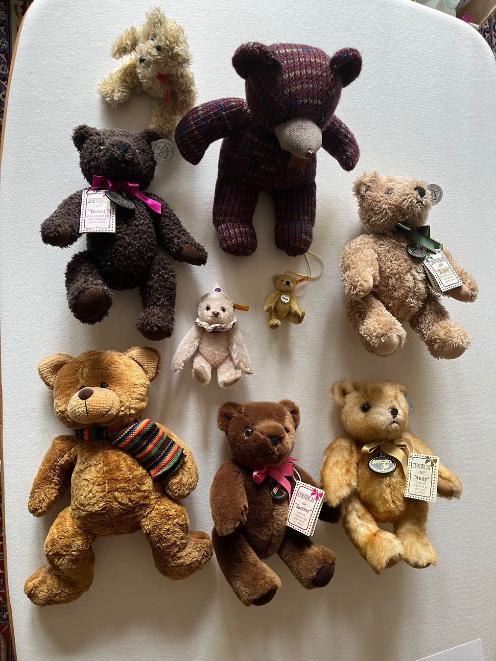 Steiff Jouets: 2 Steiff Bärchen und weitere Bären – Neuf avec emballage d'origine à Hettlingen par Kaeptnpum 1