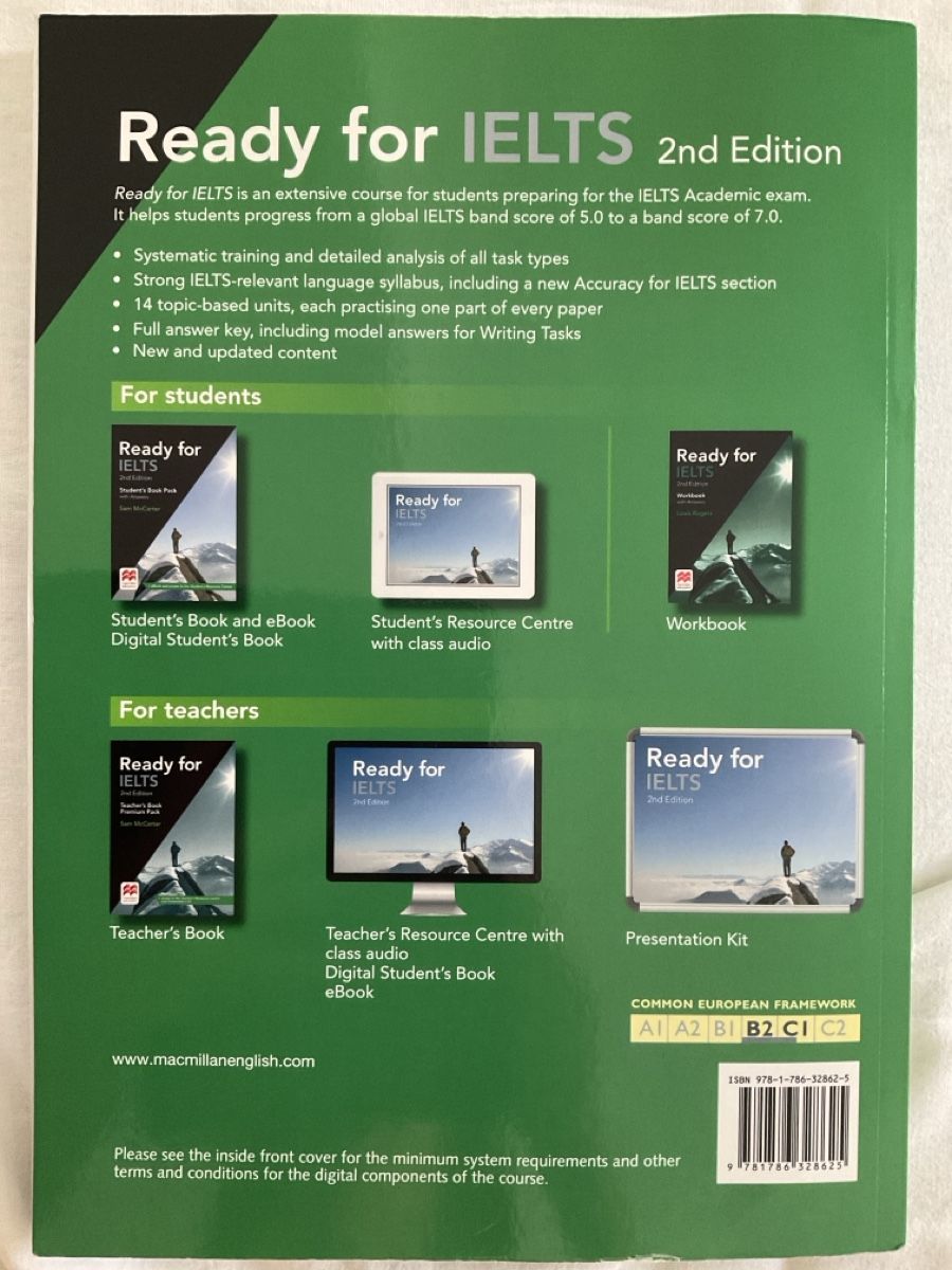 Libri: Ready for IELTS 2nd Edition Student's Book Pack – Nuovo (secondo la descrizione) da Basel venduto da DianaMarija 1