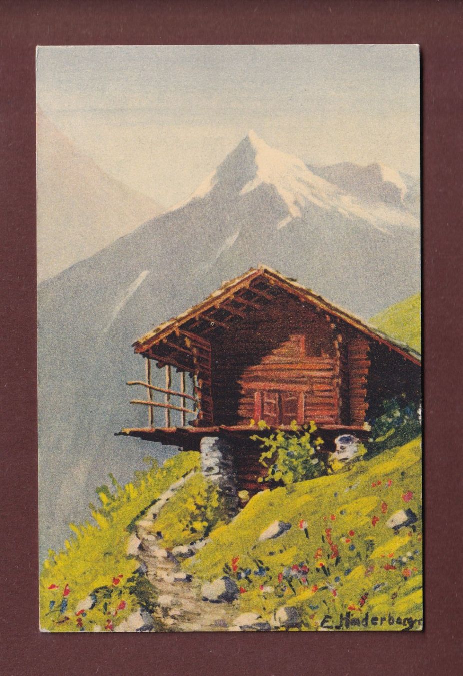 Cartoline postali: LA FORCLAZ - Val d'Hérens – Usato da Pully venduto da nicecards-shop