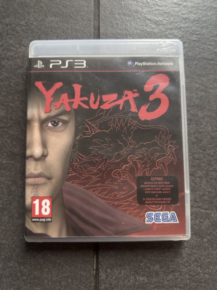Sony Giochi: Yakuza 3 PS3 – Usato da Zürich venduto da cENS0R