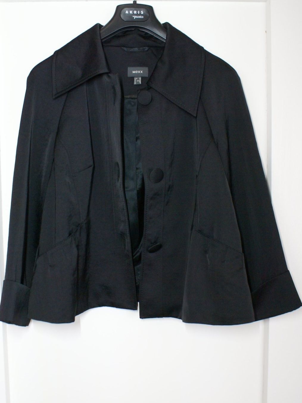 Mexx Giacche: Jacke, Mexx, Gr. 38/ M, schwarz – Nuovo (secondo la descrizione) da Wattwil venduto da diamant1