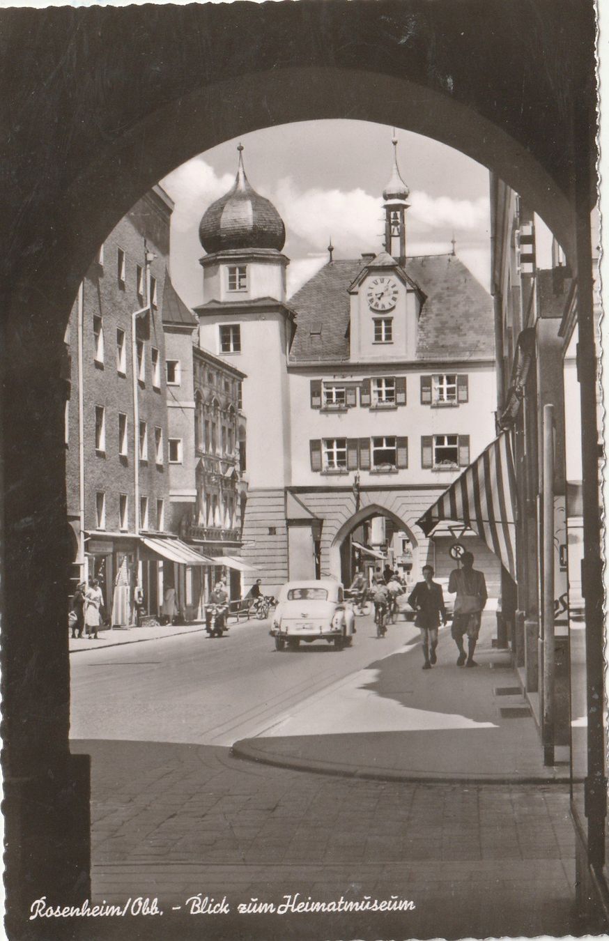 Cartoline postali: Rosenheim?? – Usato da Lumbrein venduto da made02