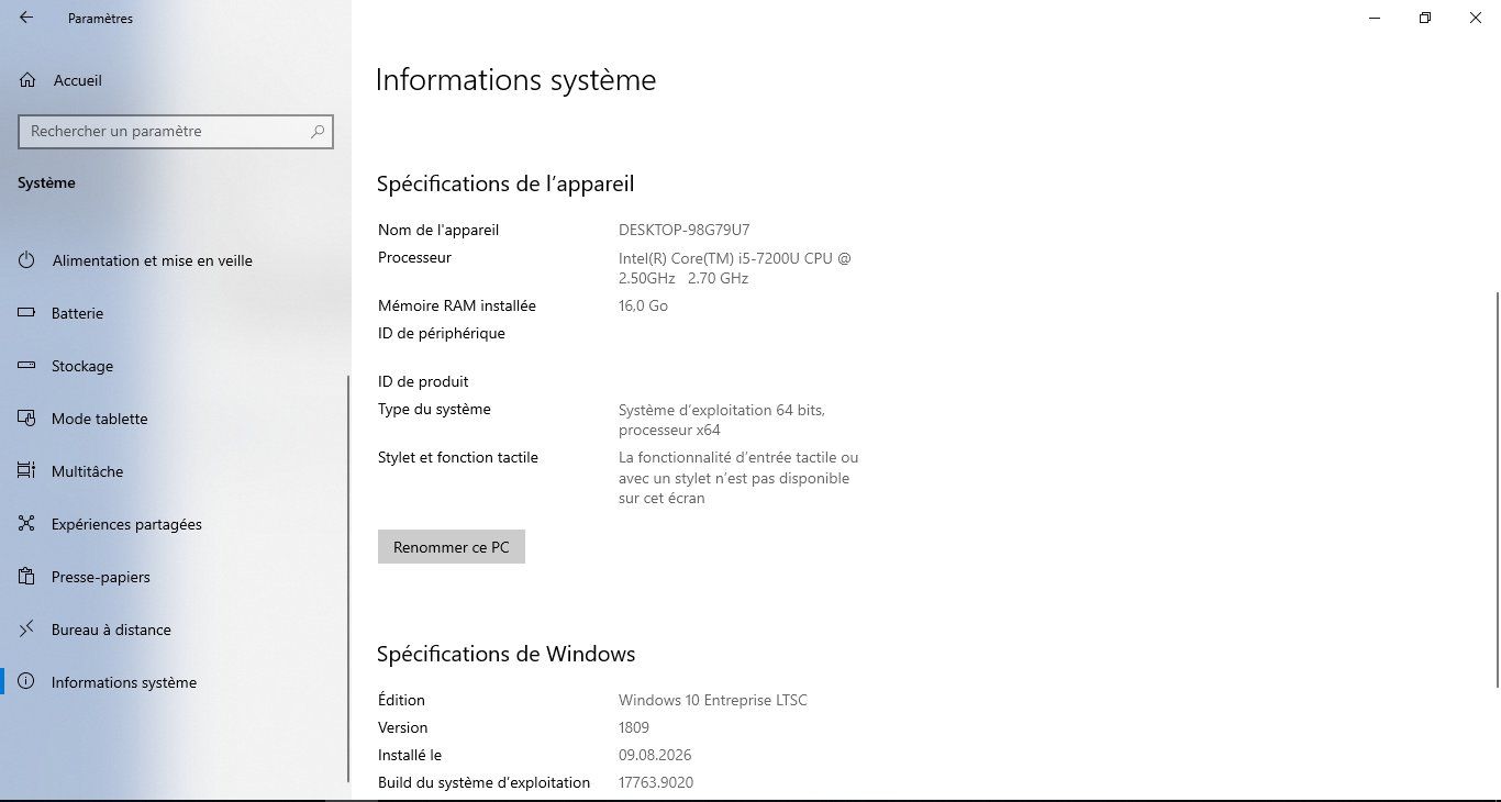 Hewlett Packard Notebook: Ordinateur portable HP 250 G5 – Usato da Orny venduto da blanraph 2