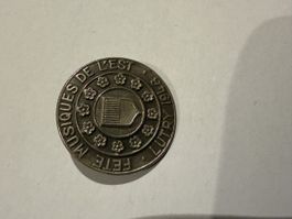 Médaille FÊTE MUSIQUES DE L'EST - LUTRY 1948