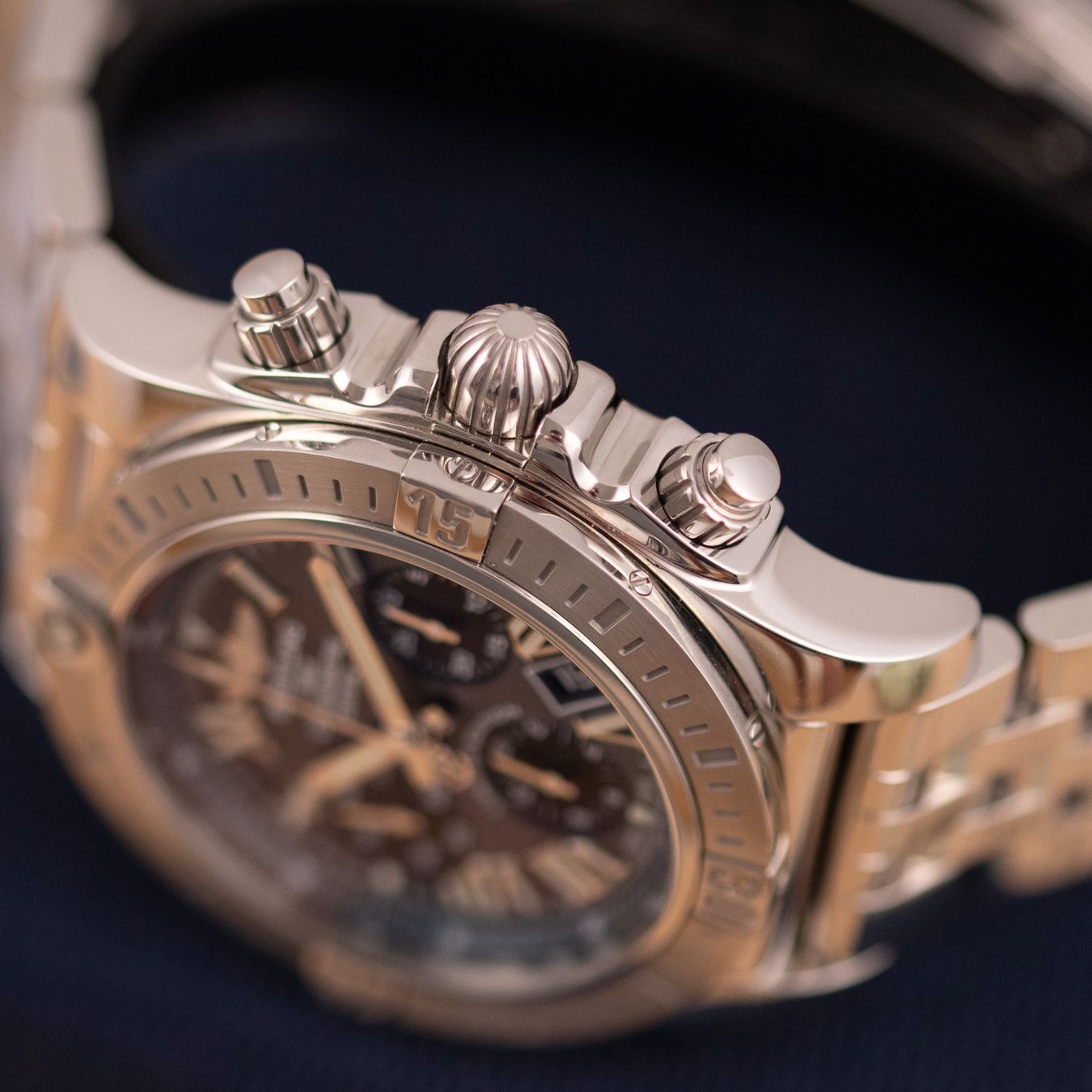 Breitling Orologi: Breitling Chronomat Blue Shell Ltd/ AB01153/ 2022 / Full Set – Usato da Luzern venduto da PrimeSwissTime 6