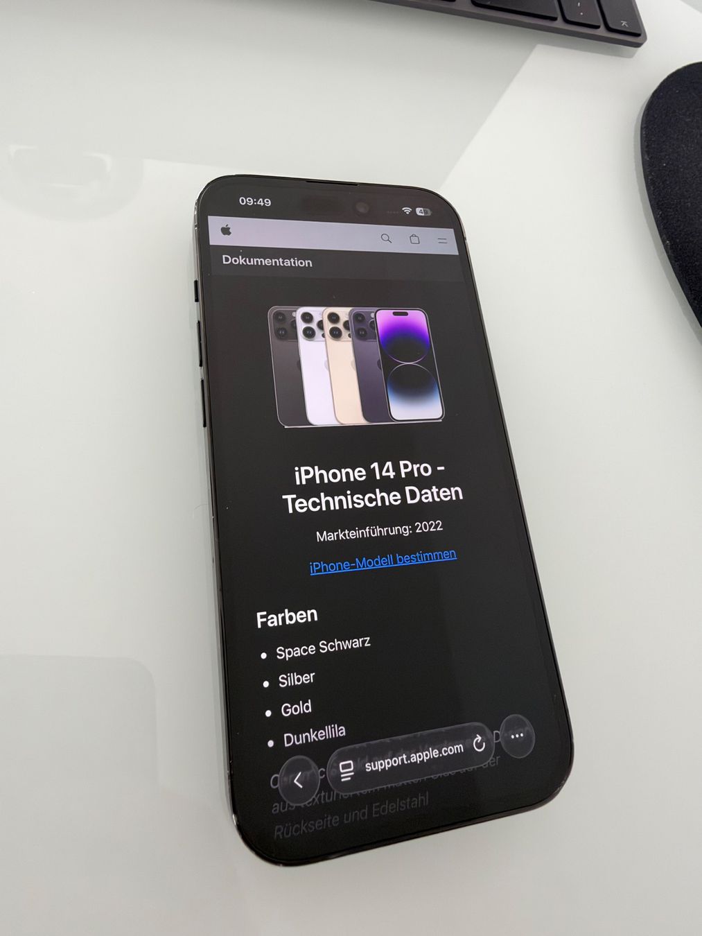 Apple Telefoni cellulari / Smartphones: Apple iPhone 14 Pro schwarz – Usato da Buchs ZH venduto da Nevi_ 1