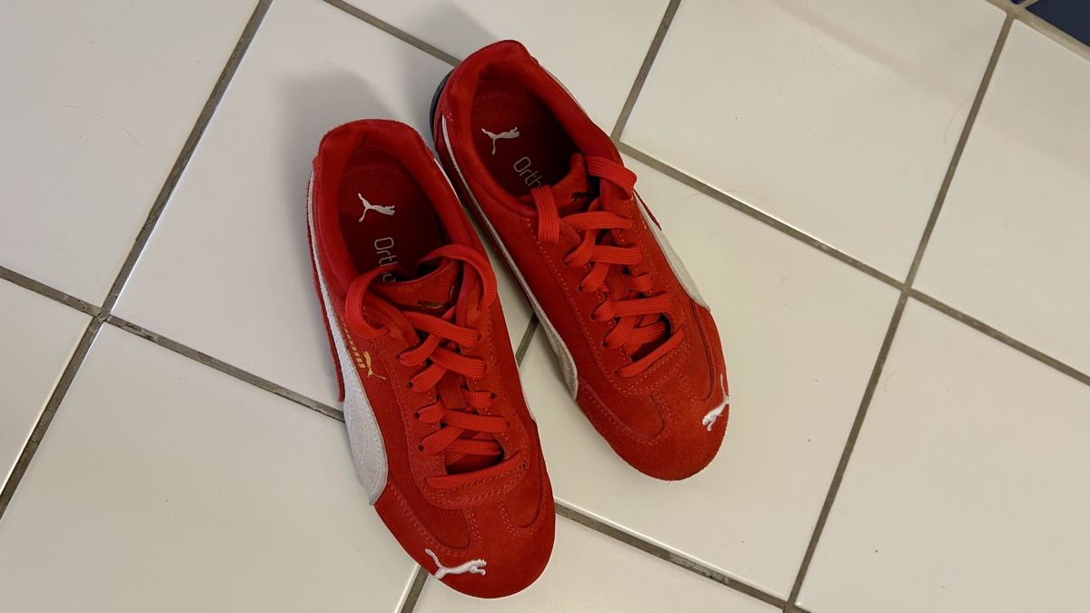 Puma Scarpe da donna: Rote Puma-Sneakers, Grösse 36 – Usato da Zürich venduto da Mary8044 2