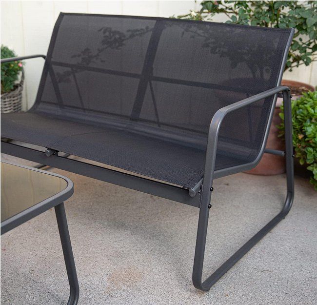 Set de table et chaises: Gartenmöbel Set schwarz – Neuf (Voir description) à Lüchingen par zaralein 3
