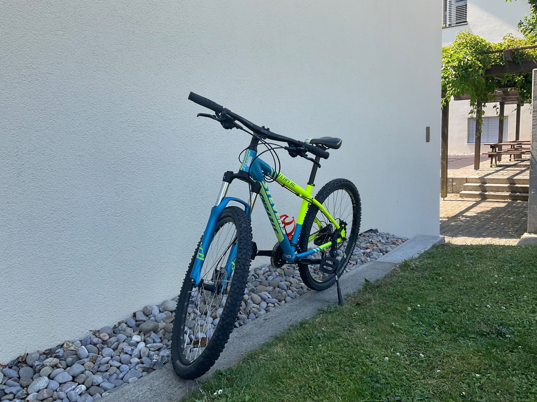Stevens Vélos: Mountainbike Stevens Team RC Blau/Gelb – D'occasion à Zumikon par Yannik0601 8