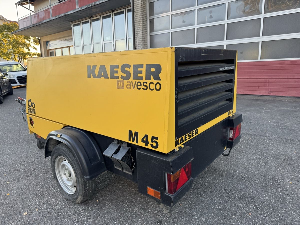 Kaeser Kompressoren: Fahrbahrer Luftkompressor Kaeser M45  – Gebraucht aus Koppigen von JakupiFahrzeughandel 4