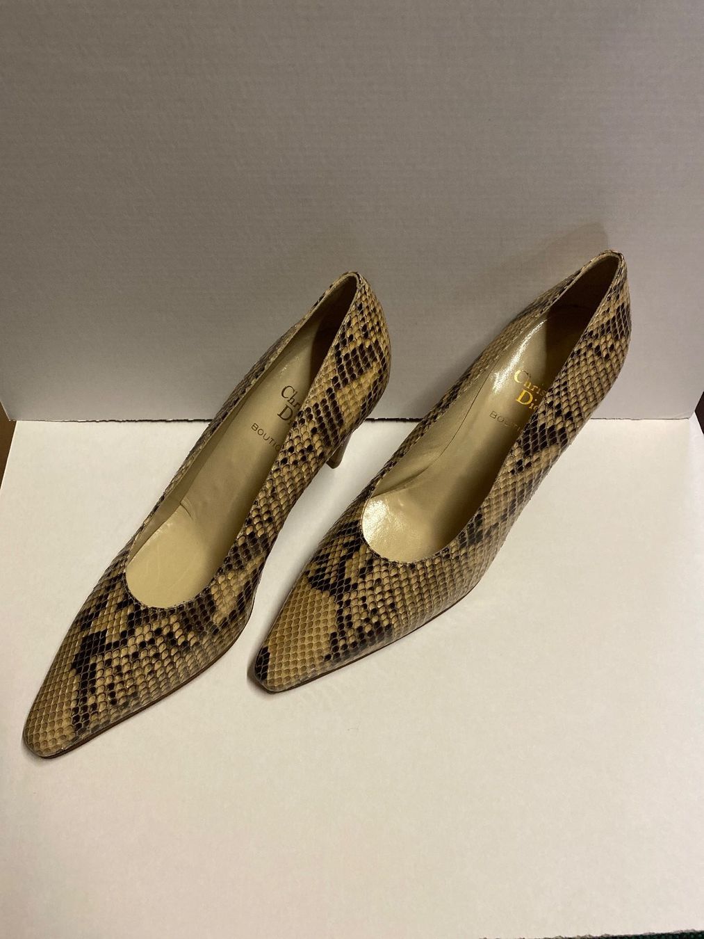 Dior Damenschuhe: CHAUSSURE DAME - CHRISTIAN DIOR - PYTHON - UNIQUE – Neu (gemäss Beschreibung) aus Le Brassus von cinema13 1