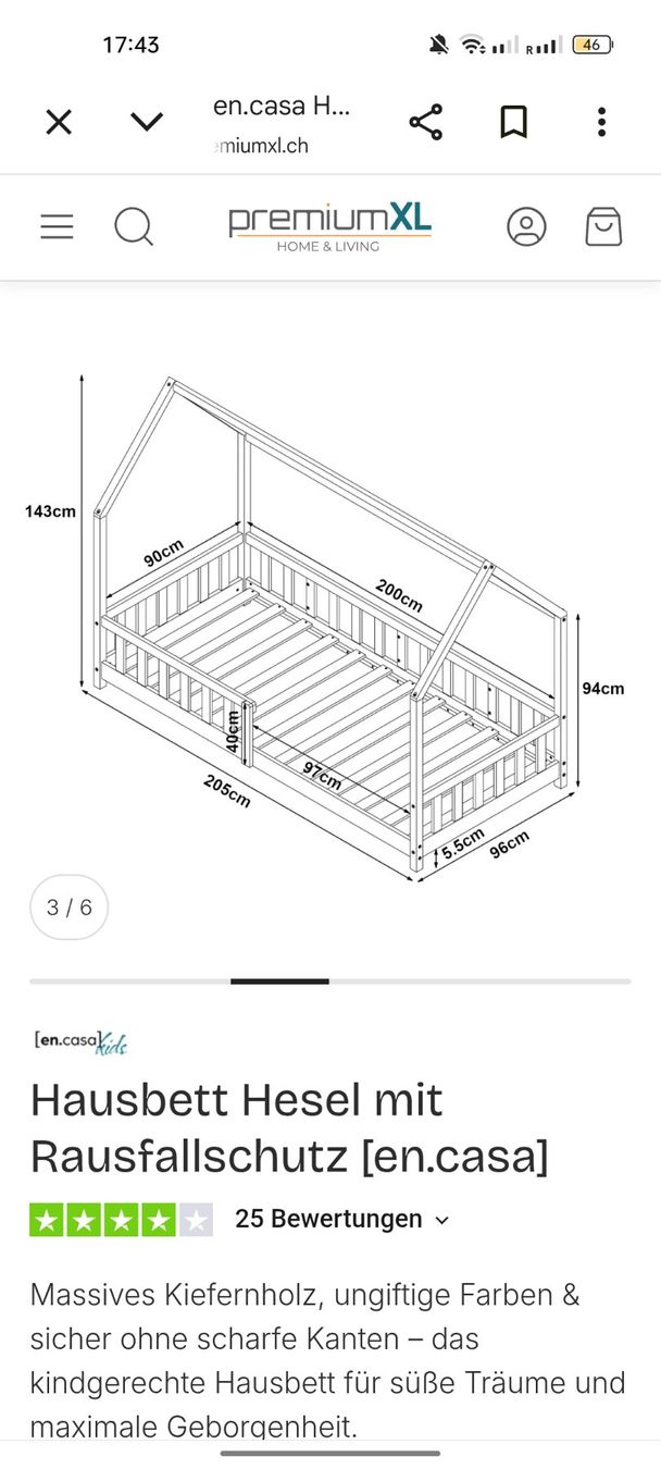 Letti: Kinder bett – Usato da Chur venduto da lor_59tb 1