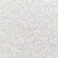 TOHO Rocailles 15/0 – Milchweiss mit Silbereinzug TR-15-2100