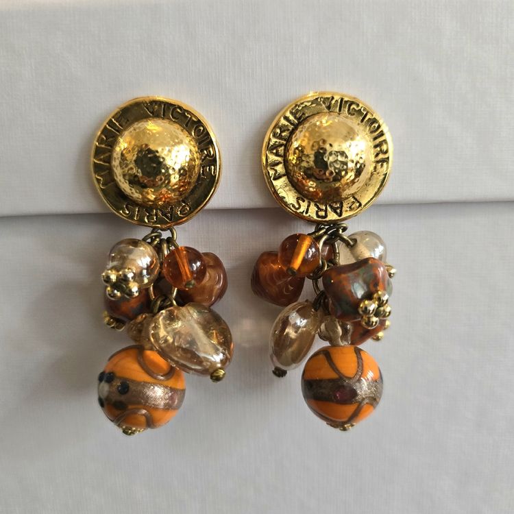 Clips D'oreilles Vintage – Boucles Fantaisie Rétro