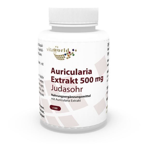 Letteratura sanitaria: Auricularia Extrakt 500mg 100 Vegi Kaps. – Nuovo e nell'imballaggio originale da Tiefenbach venduto da nhp-bedarf