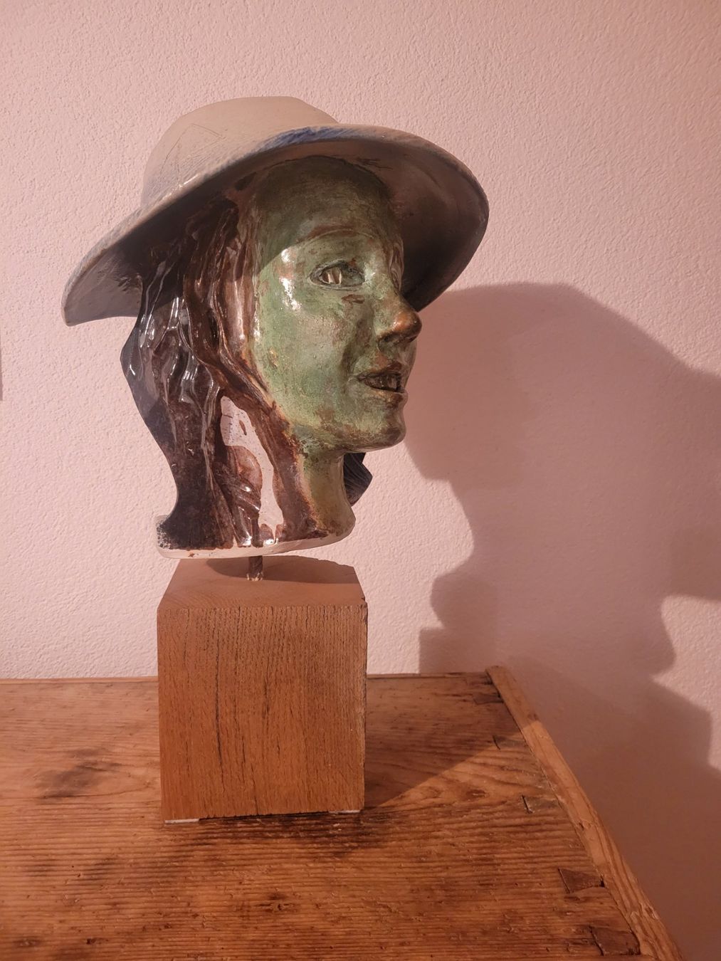 Figuren: Handgetöpferter Mädchenkopf – Gebraucht aus Wilchingen von Mia017 2