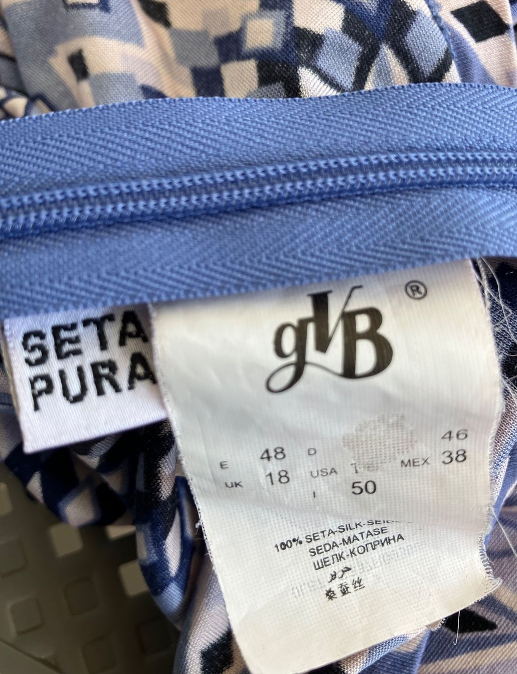 Camicette: Le Maglie Daniela Gallesi Seide Bluse Gr.46 – Usato da Unterägeri venduto da Jutka_04 5