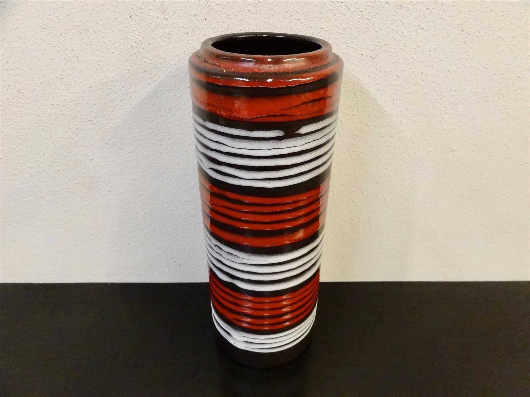 Vasi & Recipienti: Vintage Vase W-Germany Fat Lava – Nuovo e nell'imballaggio originale da Kerzers venduto da zimmergruen 1
